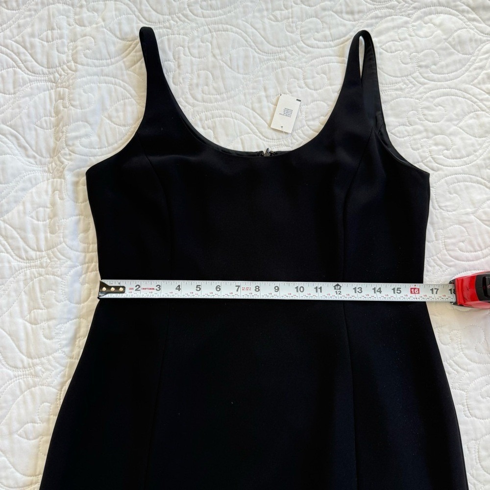Ann Taylor LOFT Classic LBD Black Sleeveless Mini Sheath Dress Women's 12 NWT - Picture 14 of 14